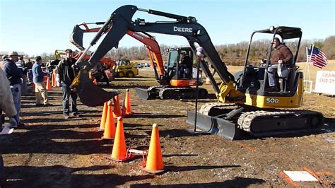 mini excavator rodeo|heavy equipment rodeo competition.